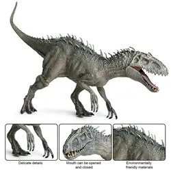 Świat jurajski Indominus Rex z ruchomą szczęką dinozaur 22*7cm figurka figurka Model kolekcjonerski lalki prezent