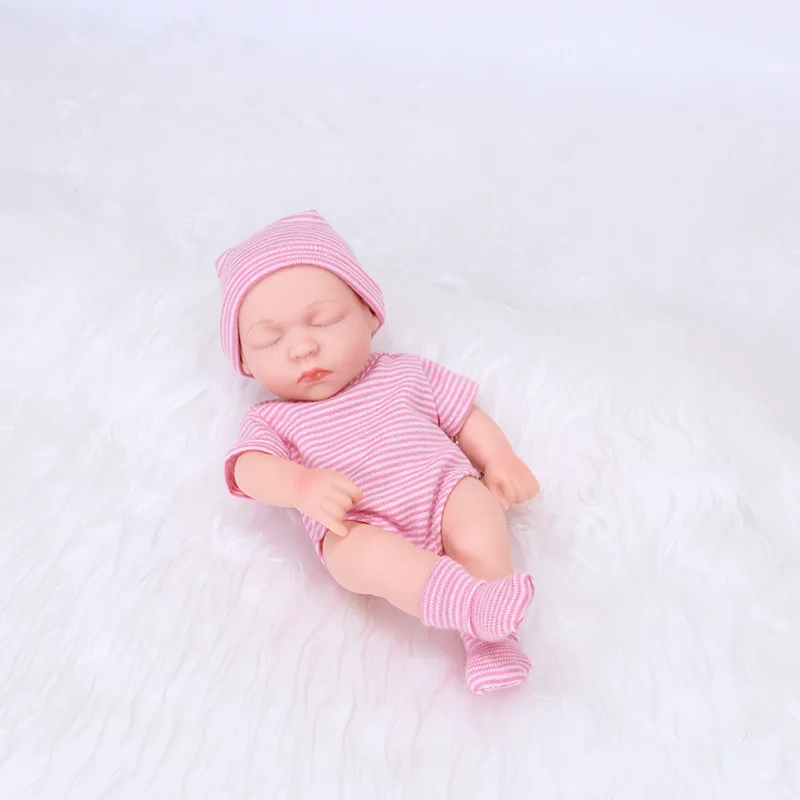 Puppenkleidung für 20cm Reborn-Puppen Set für 7,87 Zoll Pullover Overall Puppenkleidung DIY Anziehspielzeug Puppenzubehör – Detail 15