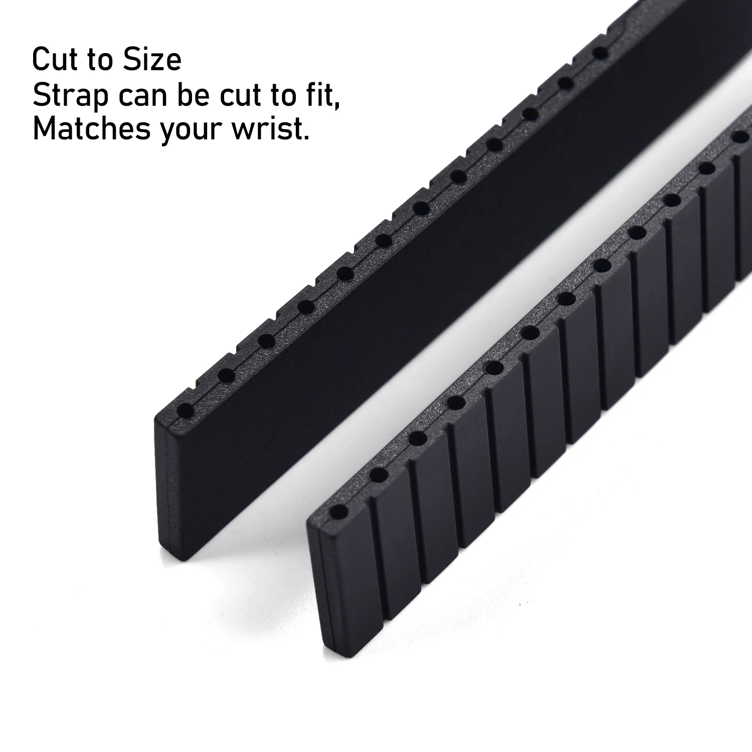 16-22mm 15 Colors Customizable CTS FKM Watch Strap Dual Butterfly Clasp Support Logo Printing In Stock