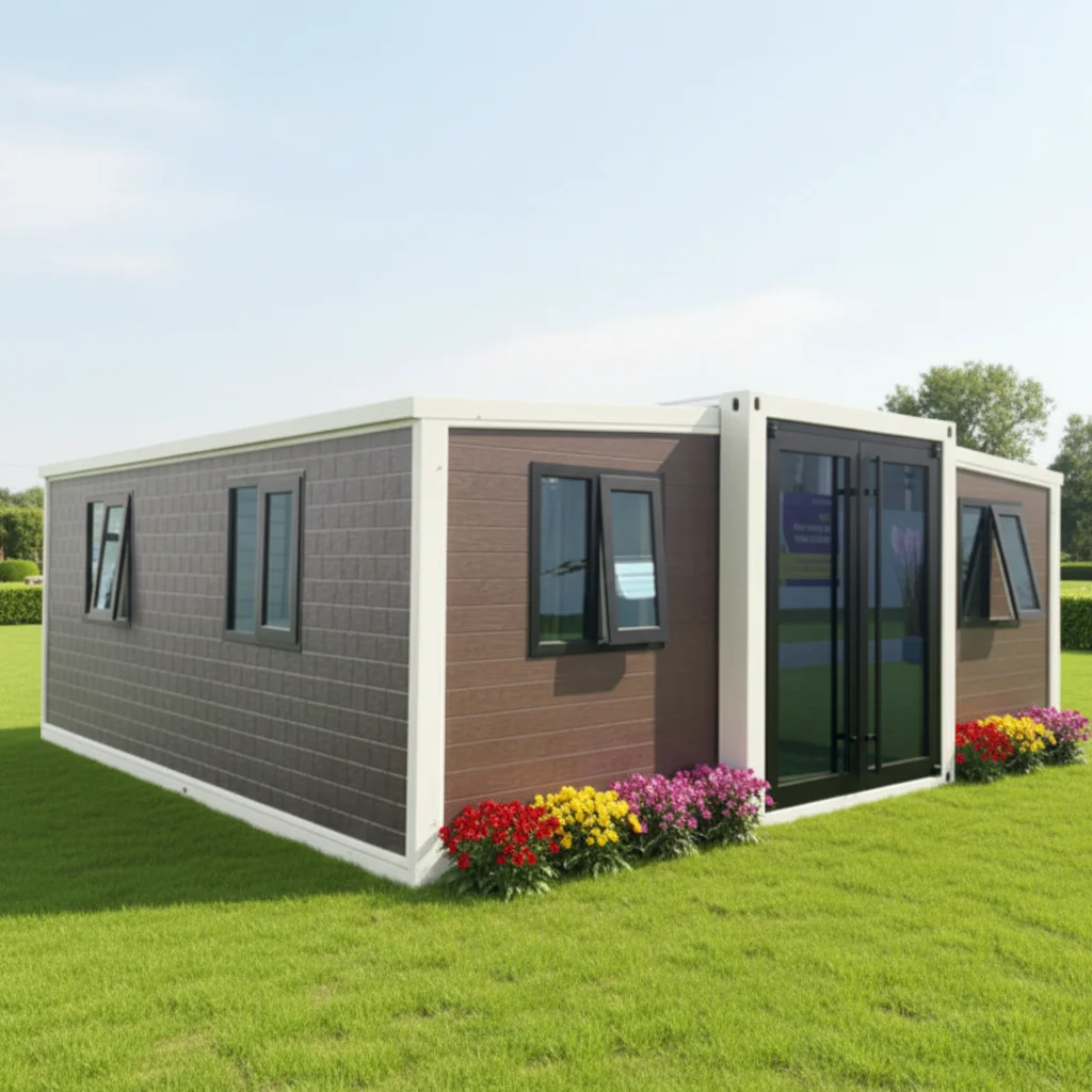 Modular Expandable Container House Tiny Container Homes Fully Furnished Prefab Anti-Earthquake Durable Sandwich Panel Hotel