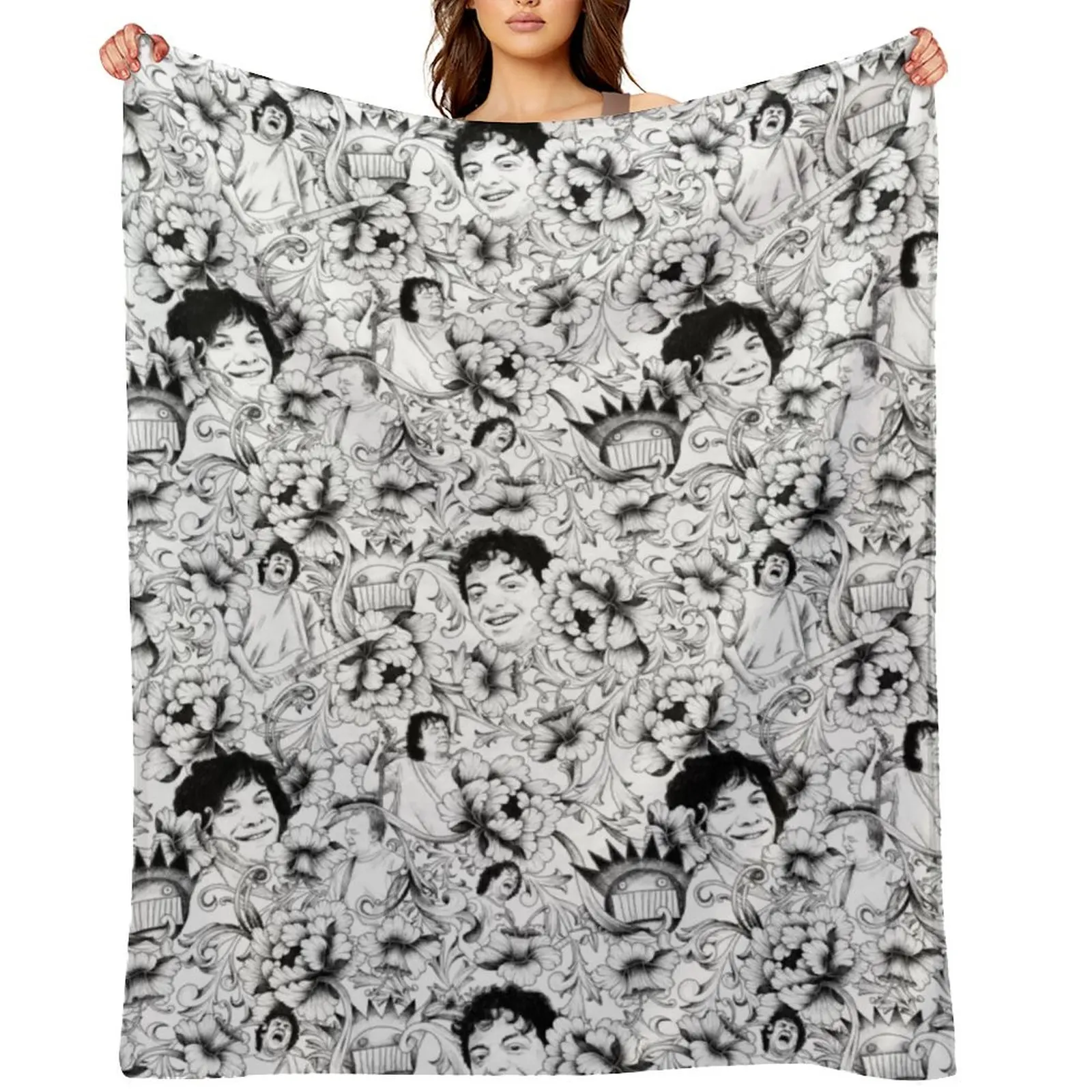 Ween baroque pattern Throw Blanket bed plaid Thermal Thins sofa bed Blankets