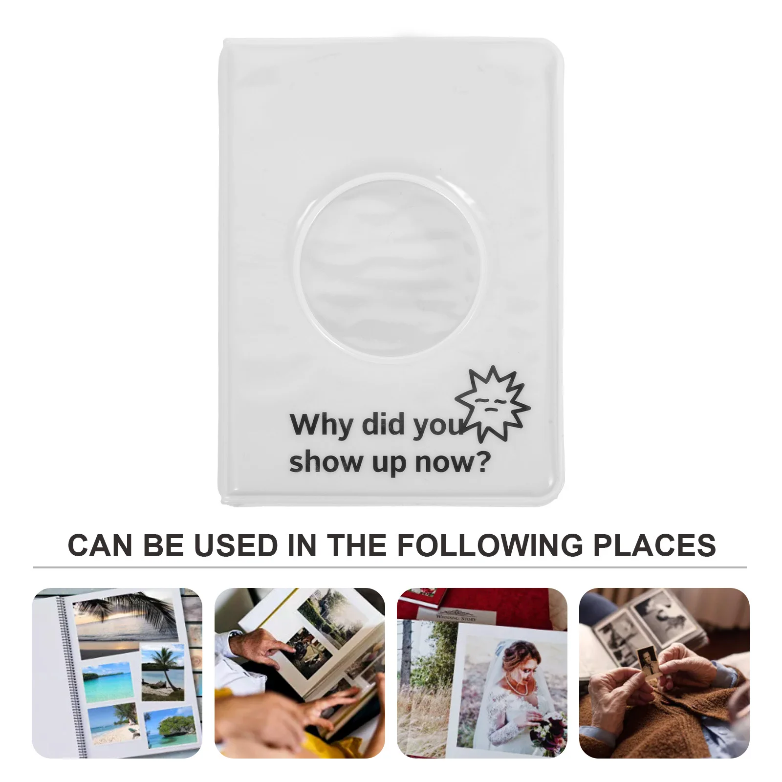 Photo Containers Delicate Picture Holder for Postcards Souvenirs Family Albums Decorative Gifts Photo Album