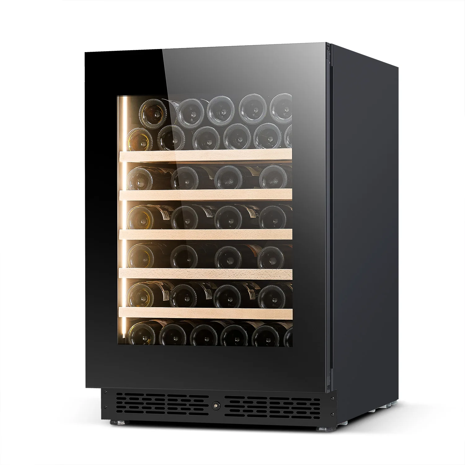 Stainless Steel Vertical Fruit Vegetable Display Refrigerator for Supermarket Convenience Store