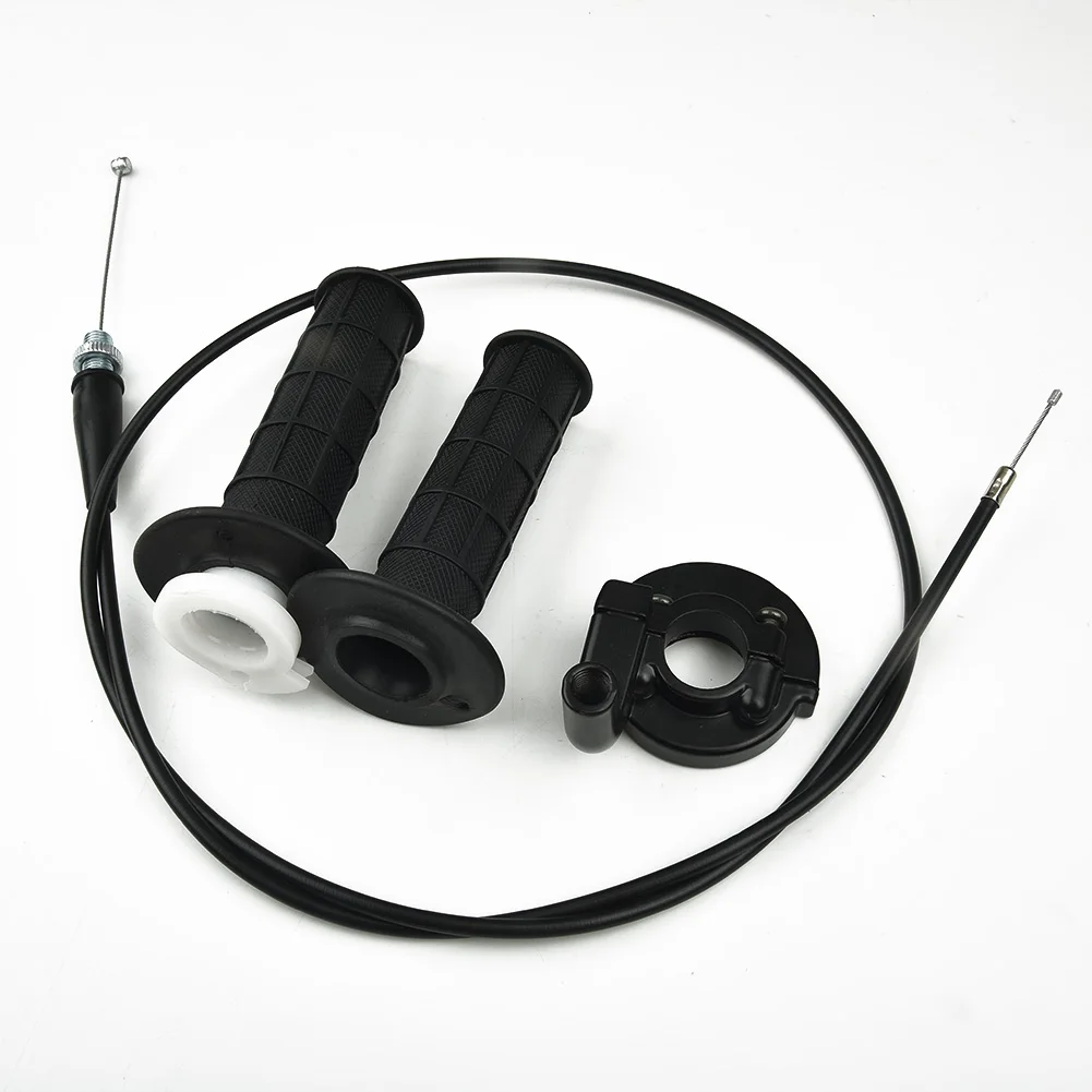 78inch Throttle Handle Grip Cable Assembly for ATV Dirt Bike Compatible with 22mm Handlebars Fits to 2 Motorcycles