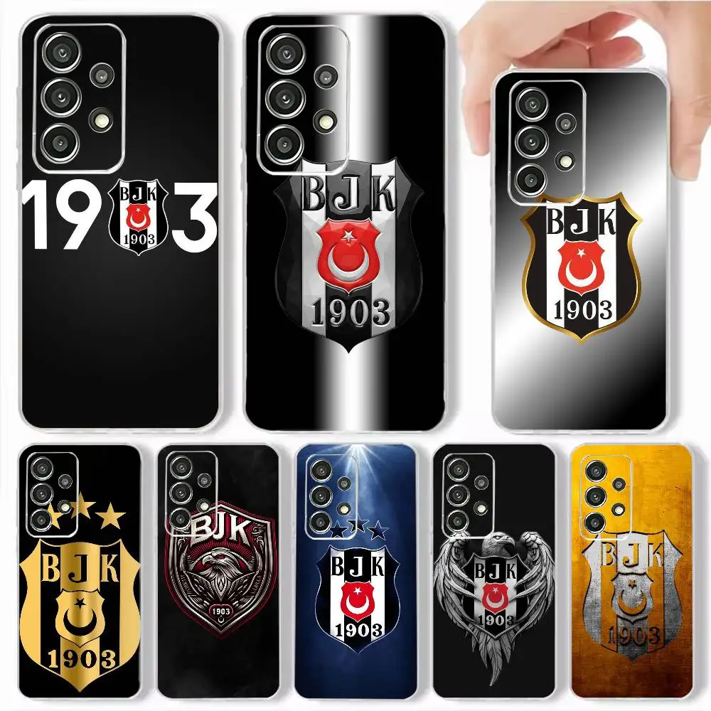 Fashions B-besiktas-B-BJK Phone Case Soft Transparent Case For Samsung S25,S24,S21,S23,S22,S30,Plus,S20,Ultra