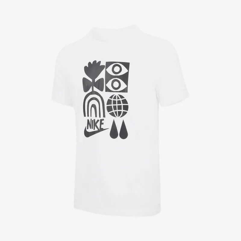 Nike genuine seasonal new men's printed breathable casual sports T-shirt DR7814-100