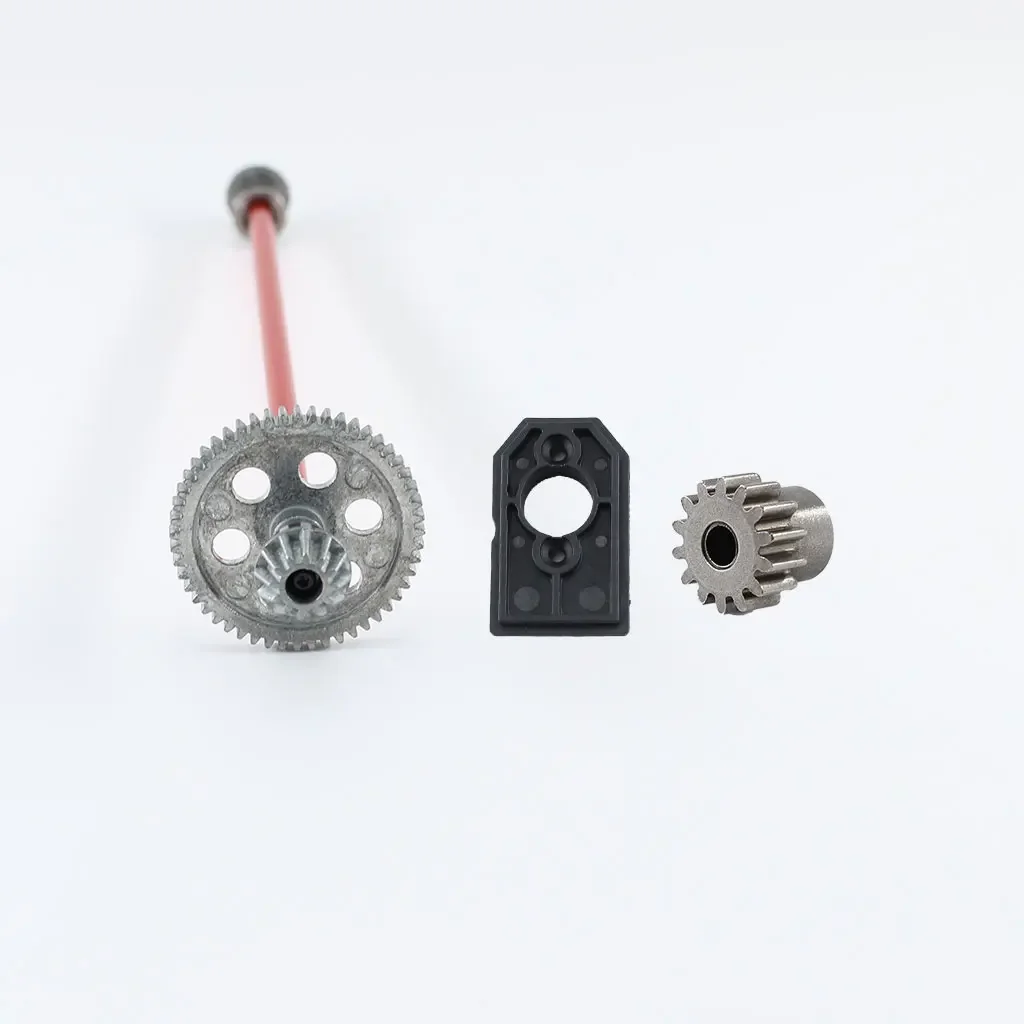 For Wltoys remote control car 124008-2721 central transmission shaft 184008-2918 motor gear 2715 motor seat