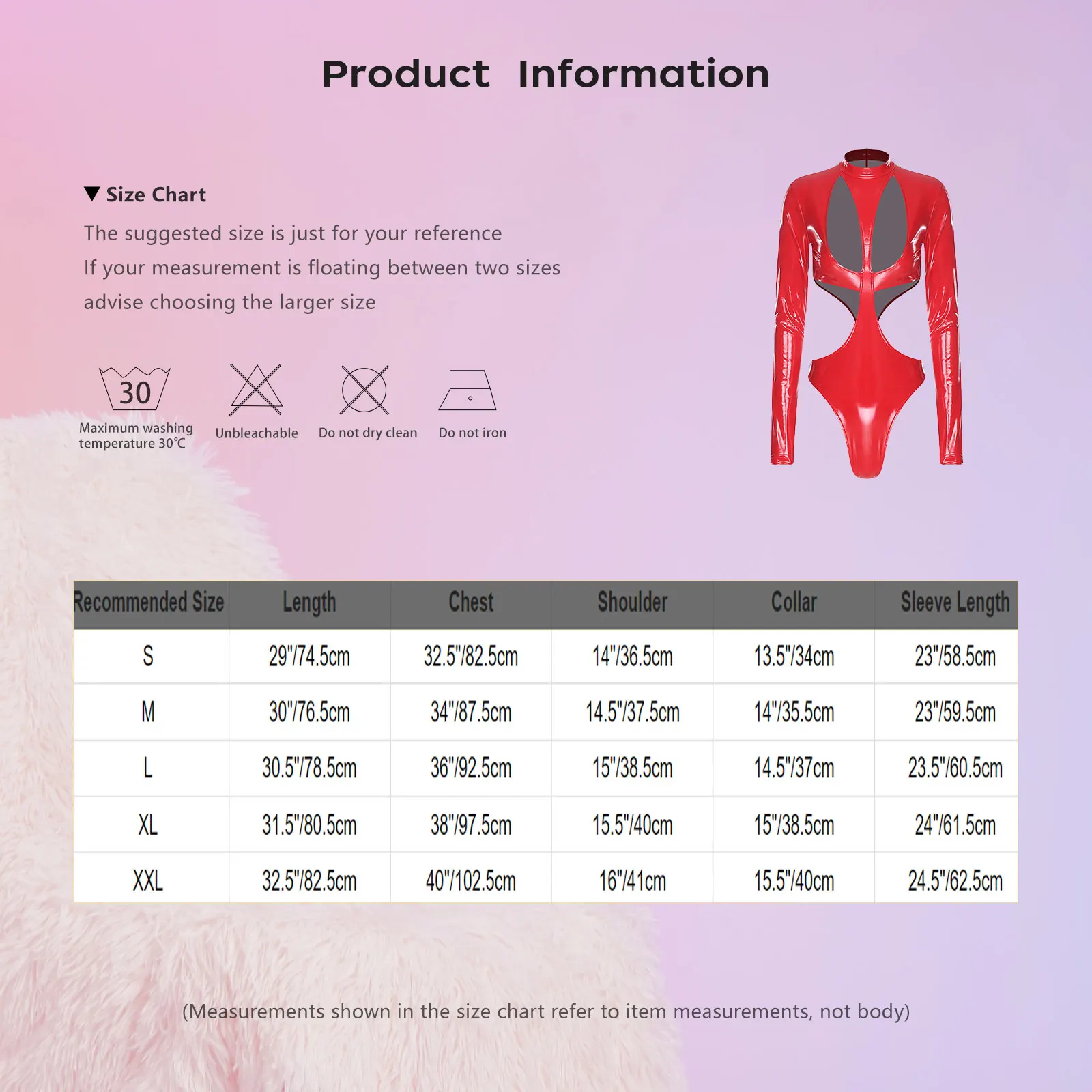 Damen-Dessous, Latex-Ausschnitt, Lackleder, Body, Unterwäsche, Rücken, unsichtbarer Reißverschluss, Trikot, Clubwear, Party, Pole-Dance-Kostüm