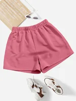 Solid Colour Women's Shorts Yoga Fitness Outer Women's High Stretch Breathable Casual Pants 3