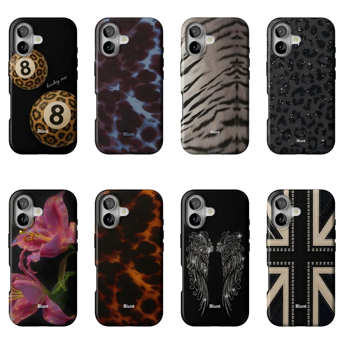 Phone Cases Blunt - BluntS Rhinestone UK Flag Phone Case