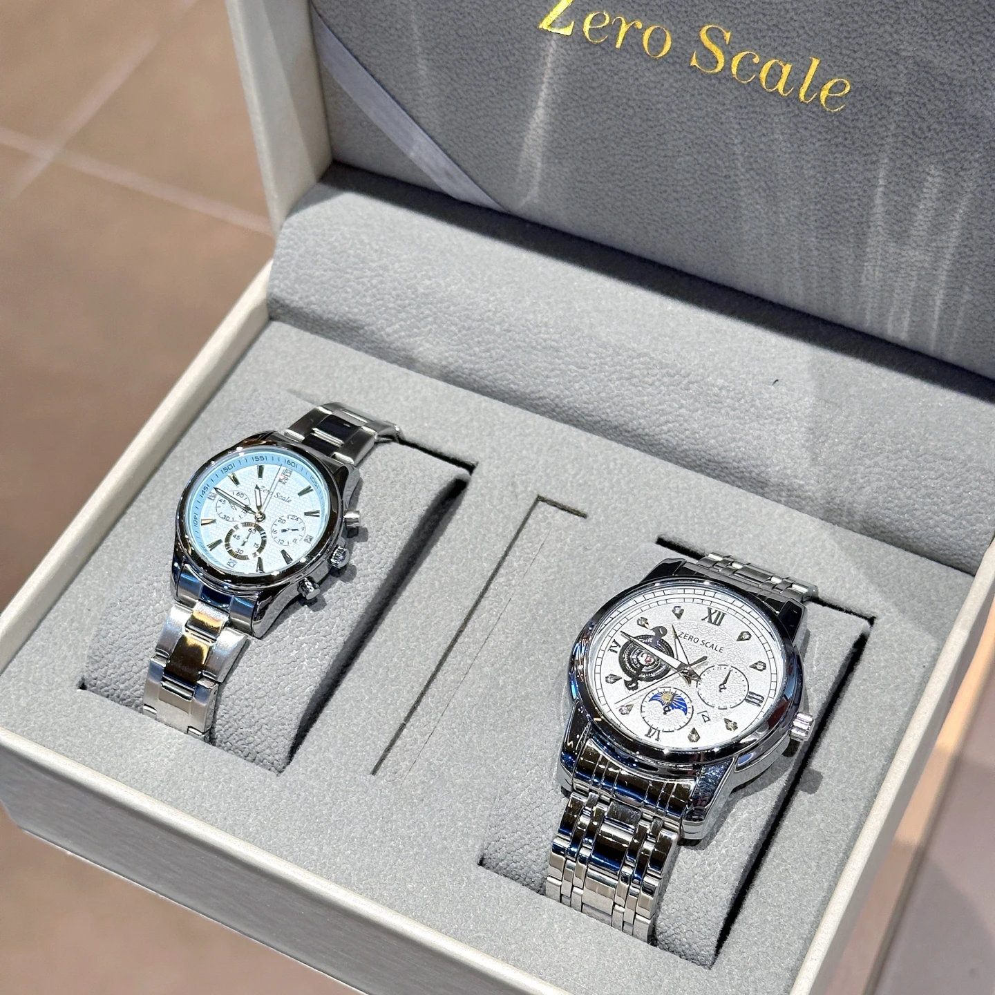 Couple Watch Gift Set Luxury Fashion Casual Companion Table Temperament Exquisite Lovers Quartz Table Daily Casual Watch Set