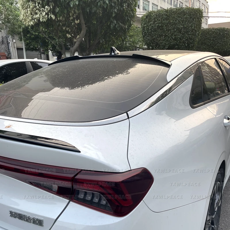 For NEW Kia K5 Optima (DL3) 2020 2021 2022 High Quality ABS Plastic Primer Color Rear Window Roof Spoiler Body Kit Accessories