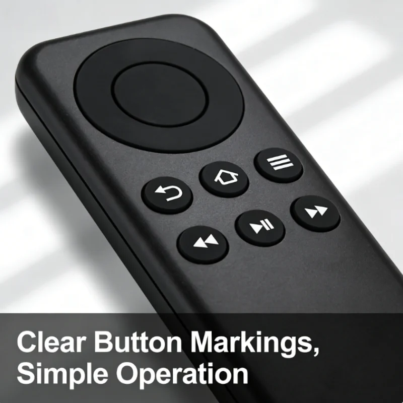 CV98LM Bluetooth Remote Control for Amazon Fire Stick TV Media Player with MCE Remote Features Replacement Controller
