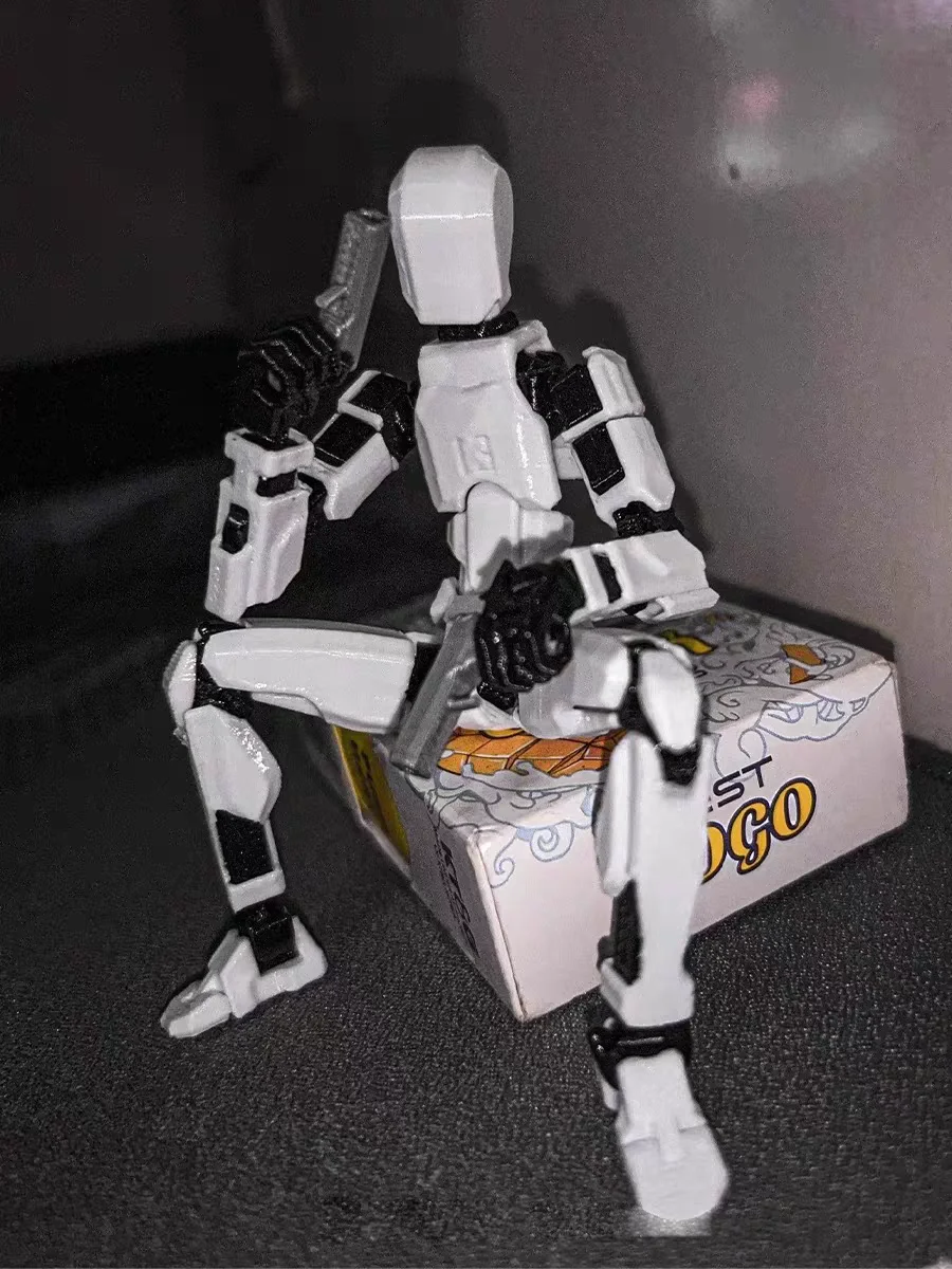 Multi-articulado móvel shapeshift robô 2.0 3d impresso manequim manequim 13 figuras de ação brinquedos crianças adultos pai-filhos jogos