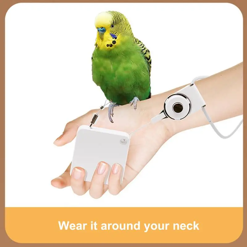Bird Harness 2M Telescopic Parakeet Leashes For Conures Traction Rope Adjustable Outdoor Cockatiel Leashes For Birds Outdoor