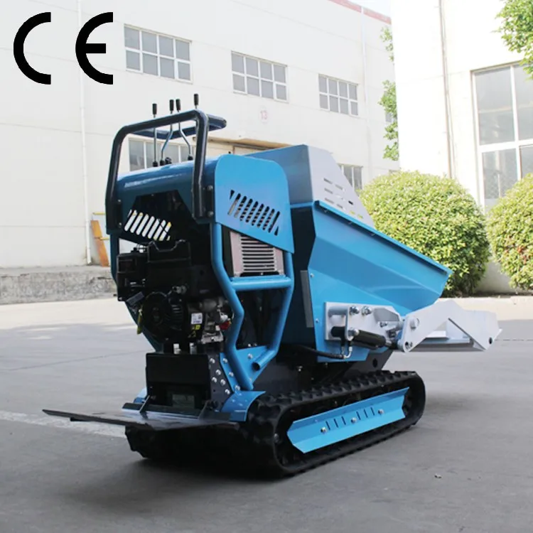 500kg Mini Hydraulic Dump Truck Construction Hoist Multifunctional Self-Loading Manual Wheel Loader Engine Motor Petrol