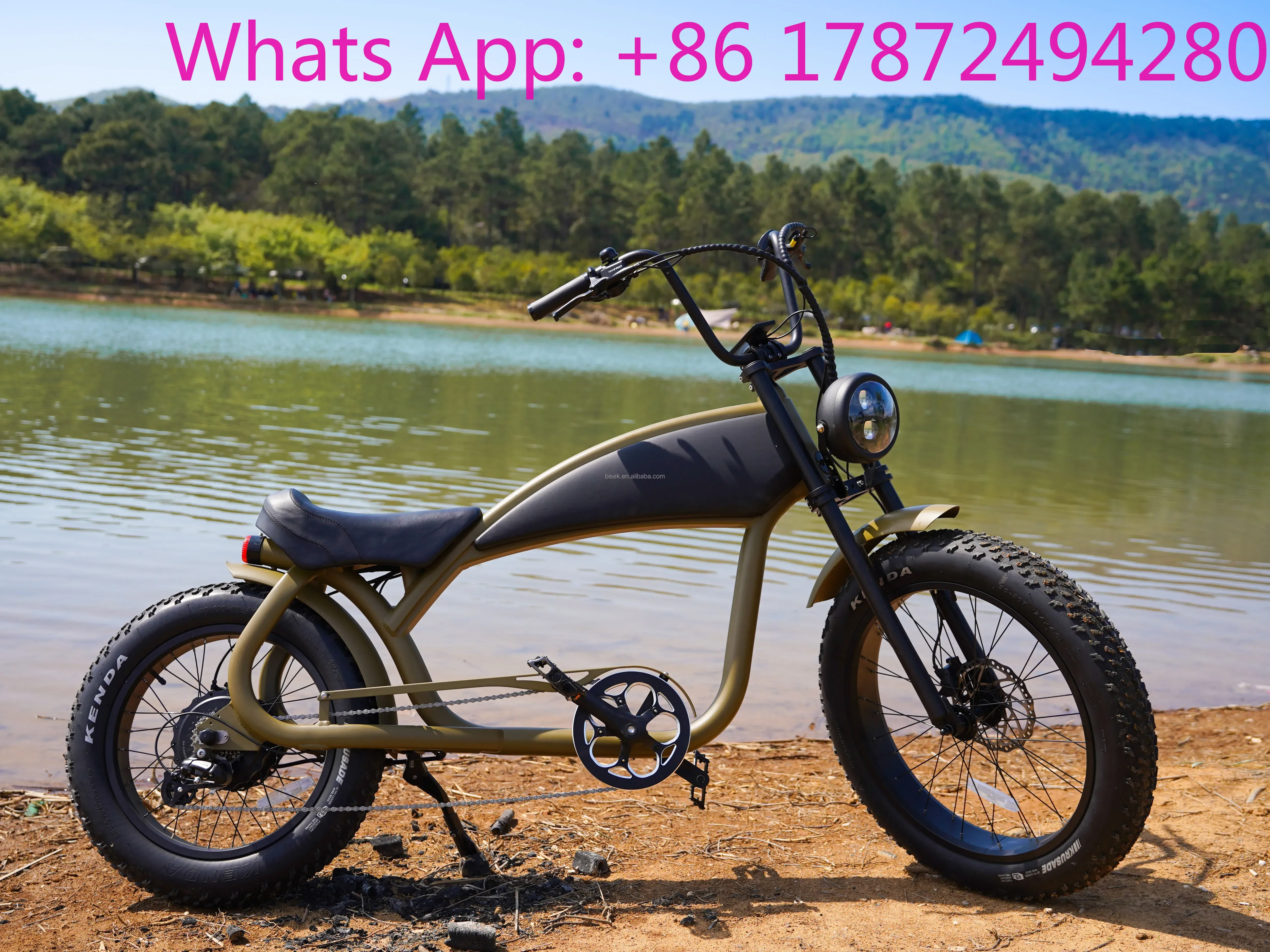 52V lithium battery Hydraulic Disc Brake retro fat tire japanese electric bike 2024 retro vintage super electric bike 1000w