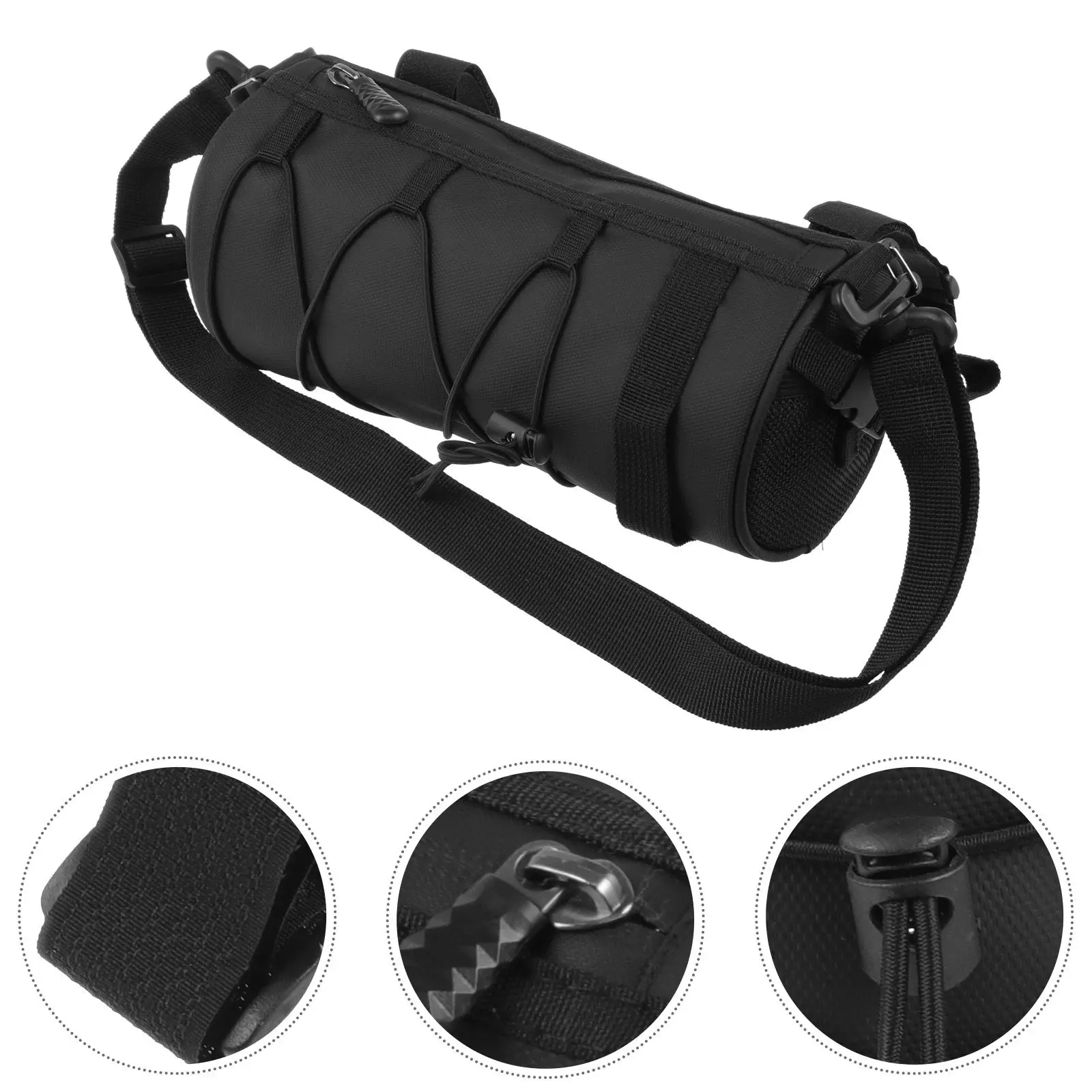 

Bicycle Front Handlebar Bag Mountain Bike Nylon Waterproof Multifunctional Tail Bag Motorbike Bike Accessories Storage Organizer