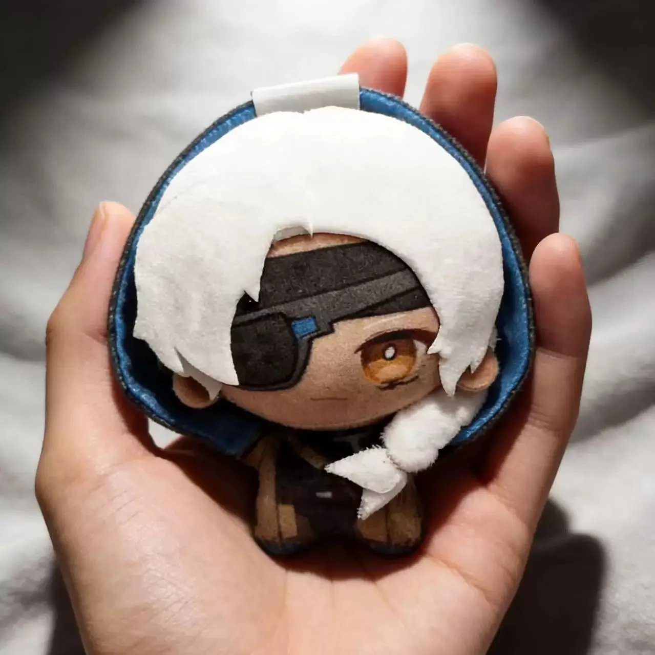 Overwatch Cotton Doll Merchandise - 10cm Ana Fan-Made Doll Printed Nunu Plush Toy Kiriko Attribute Plush Toy Gfit Hot Selling