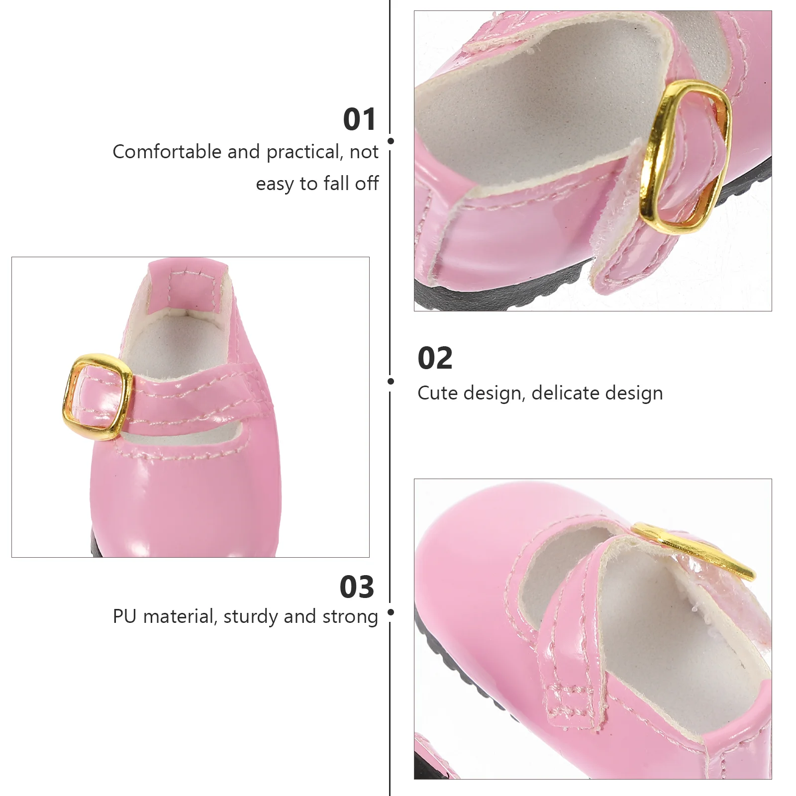 Mini Bjd Schoenen Outfits Accessoires voor Meisjes Jurk Poppen Verkleed