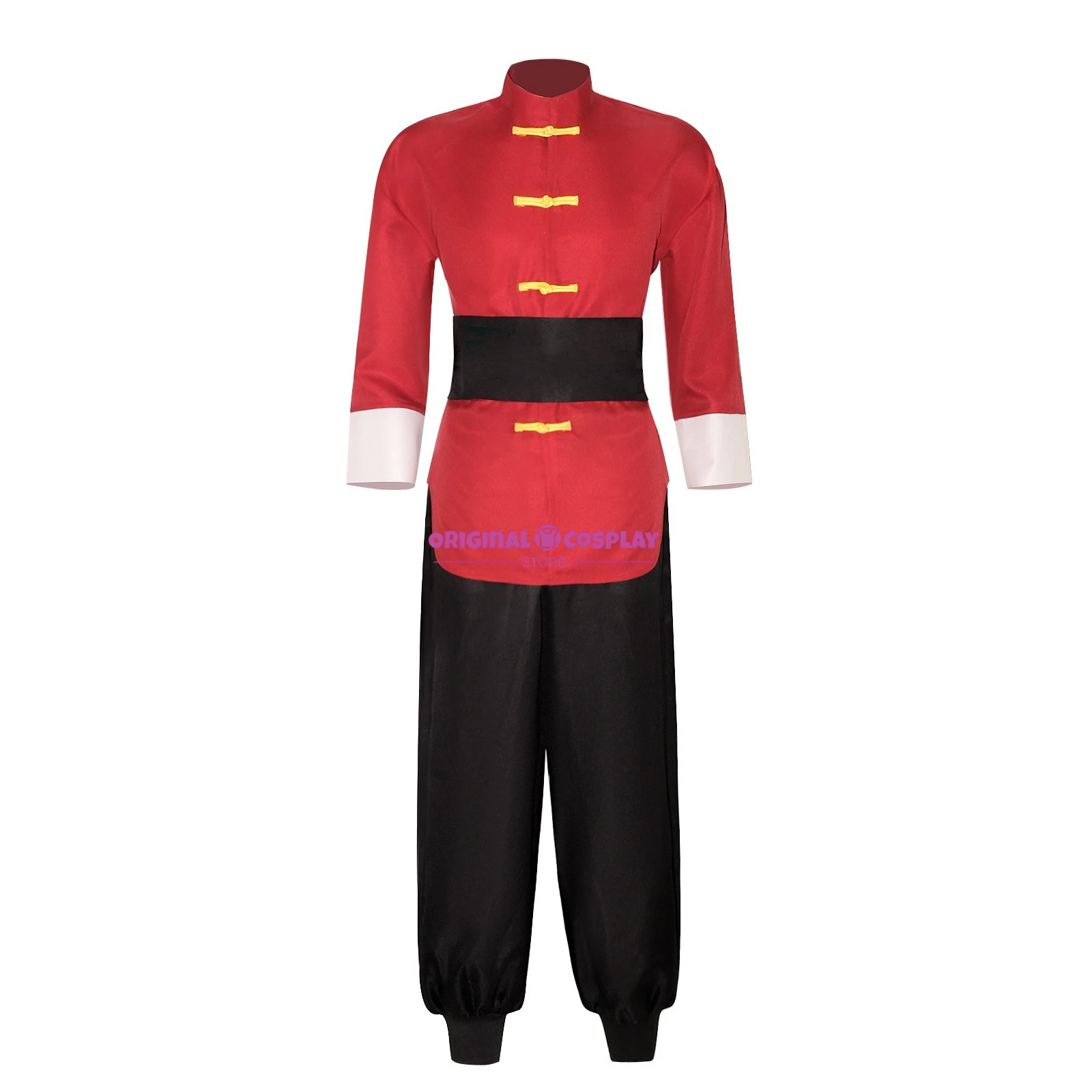 

Anime Ranma 1/2 Tendou Akane Cosplay Costume Chinese Style Red Uniform Halloween Carnival Party Suit Men Women Role Play Outfits