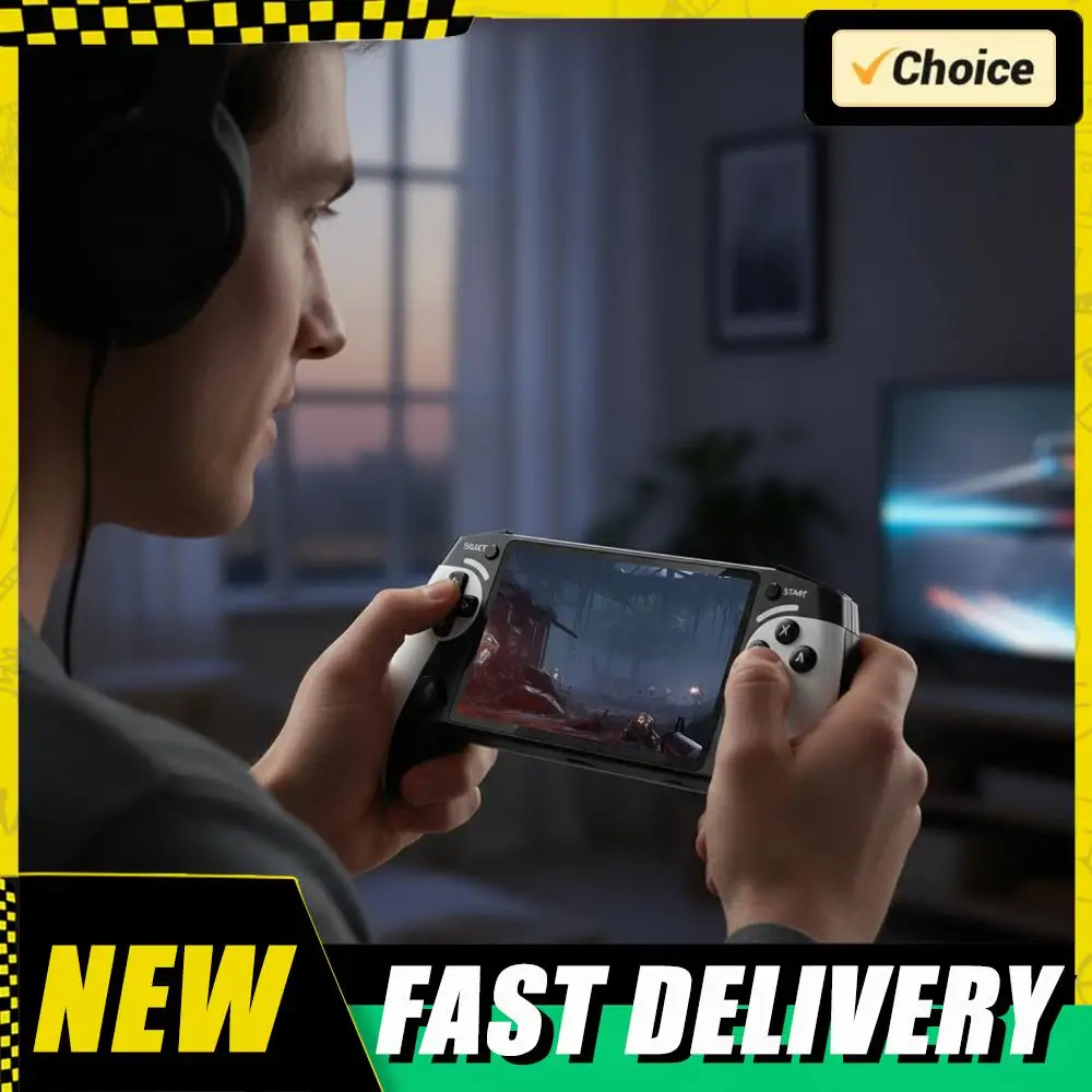 

Handheld Game Console 5.5 Inch Screen Retro Handheld Video Game Console with 20000+ Games Game Player for Kids Adults