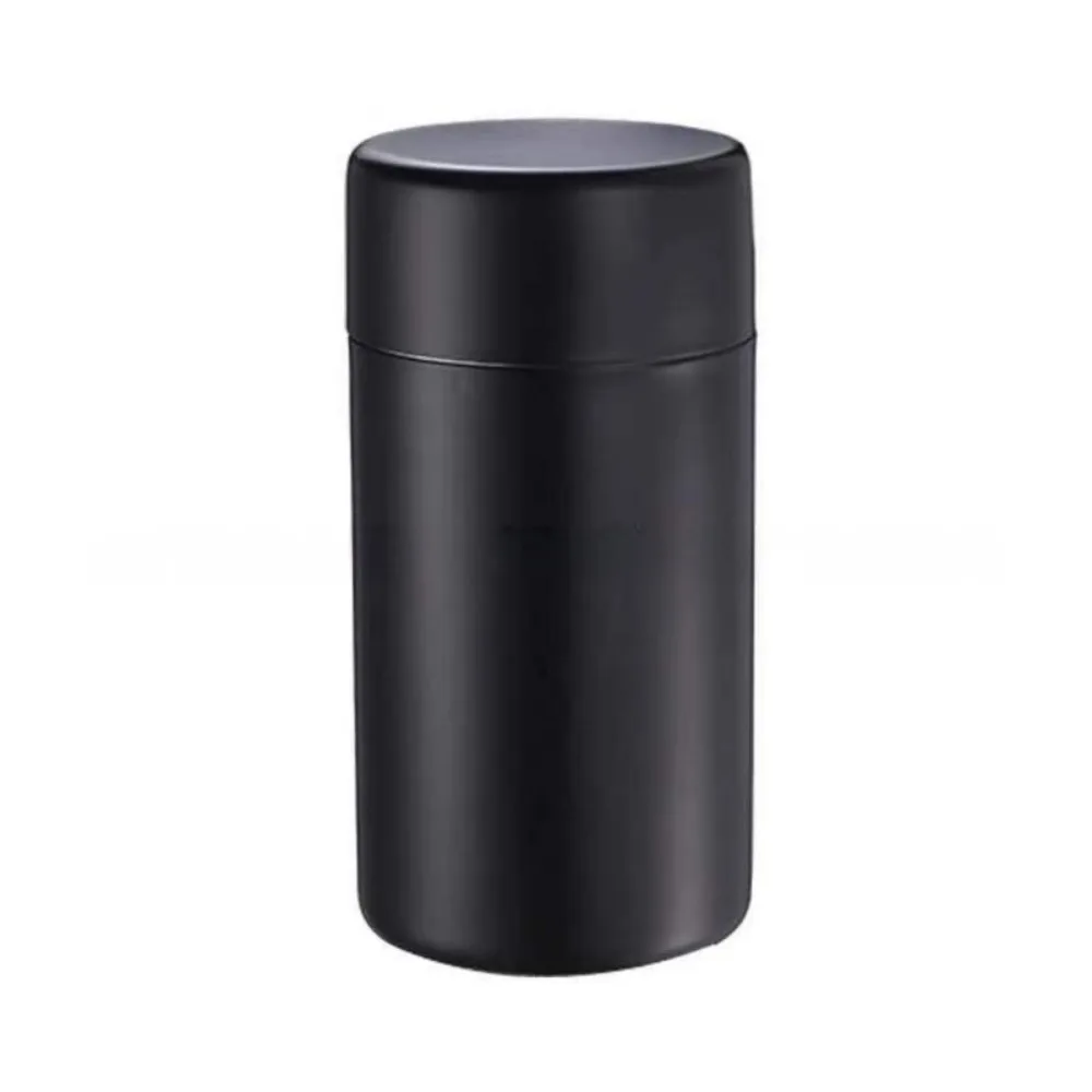 

Двойные крышки, канистра для чая из нержавеющей стали, герметичное уплотнение, контейнер для хранения чая из нержавеющей стали, гладкая поверхность, многофункциональный