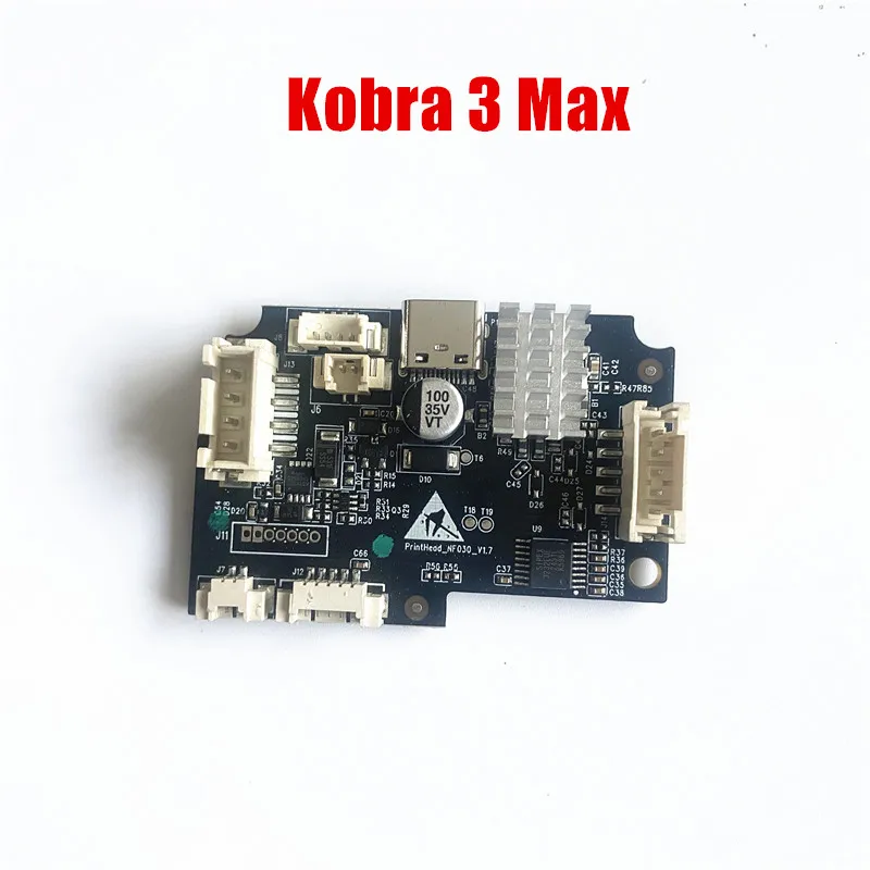 

1 шт. для ANYCUBIC Kobra 3 Max, плата адаптера печатающей головки-детали 3D-принтера