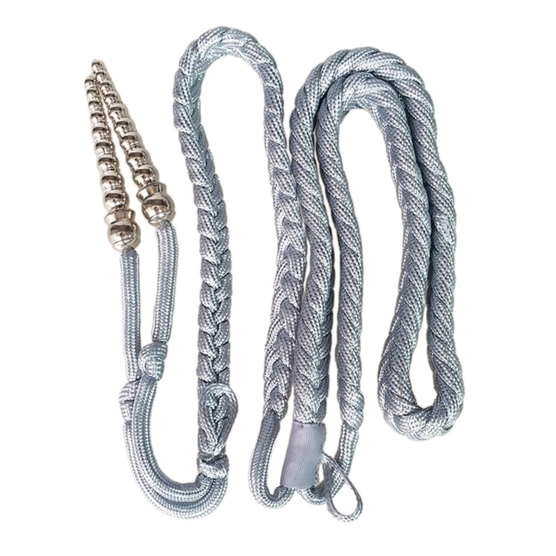 Versatile Shoulder Cord Tassels Chain Shoulder Flaps Uniform Cosplay Costume Fringe Epaulettes DIY Clothing Accessories