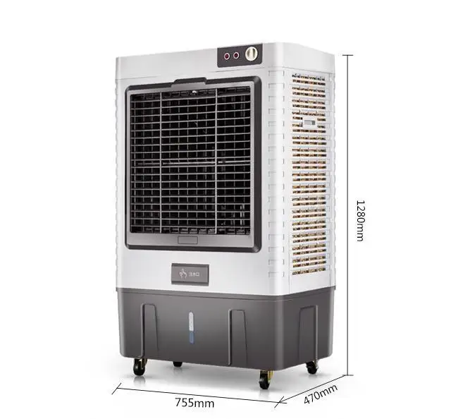 Industrial Energy Saving Water Evaporative Air Cooler Portable Mobile Air Conditioner