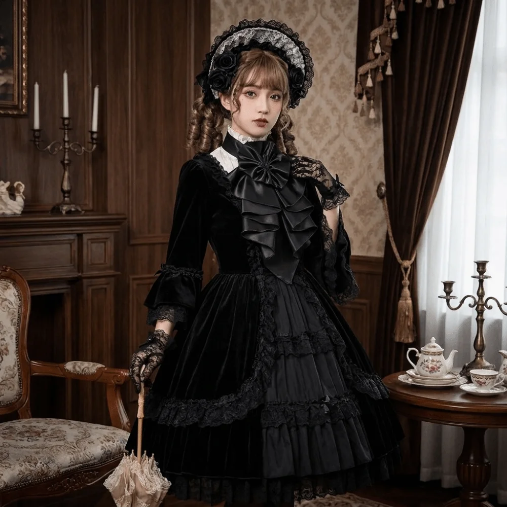 Layered Decor Detachable Ruffled Collar Adjustable Large Bow Fake Collar Chic Polyester Blouse Decorative Collar Themed Party