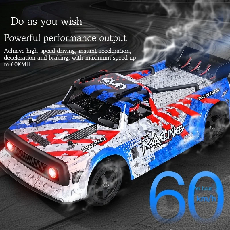 Weili جديد 124020 سيارة التحكم عن بعد 1:12 مقياس الدفع الرباعي عالية السرعة الكهربائية الانجراف سباق السيارات مثالية هدية الكريسماس للبنين