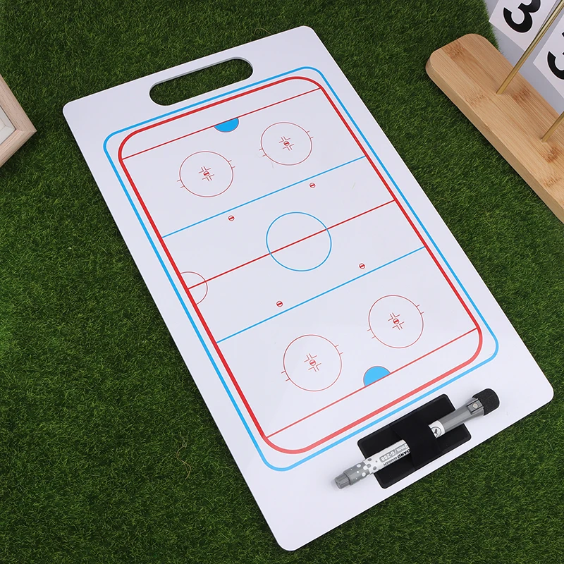 Ice Hockey Tactic Coaching Boards Training Equipment Professional Referees Gear Rewritable Football Coaching Boards