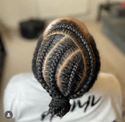 Reemplazo de cabello humano virgen brasileÃąo para hombres, tupÃĐ negro, encaje 7x9, trenzas de PU, 6 pulgadas, # 1b
