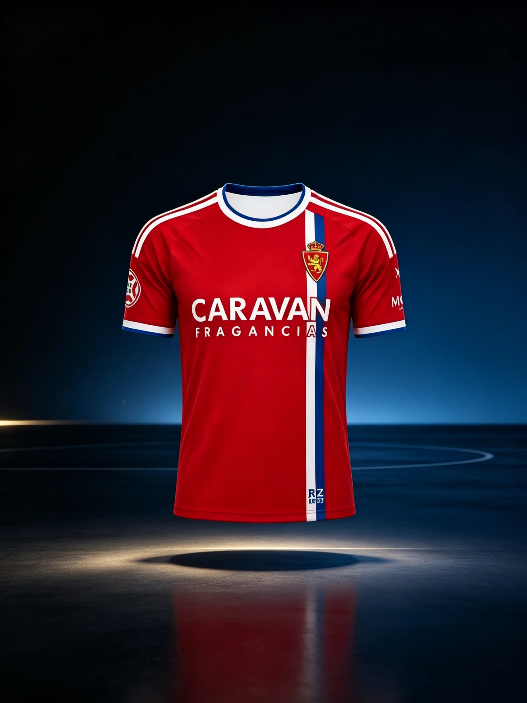 26-27 Real Zaragoza Football T-shirt 3D Printed Men's Football Jersey 2026 Summer Men Women Sport Breathable Quick-Drying Shirt