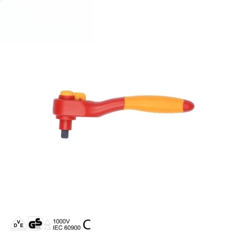 

3/8 Inch Insulated Reversible Ratchet Wrench Professional VDE Hand Tool