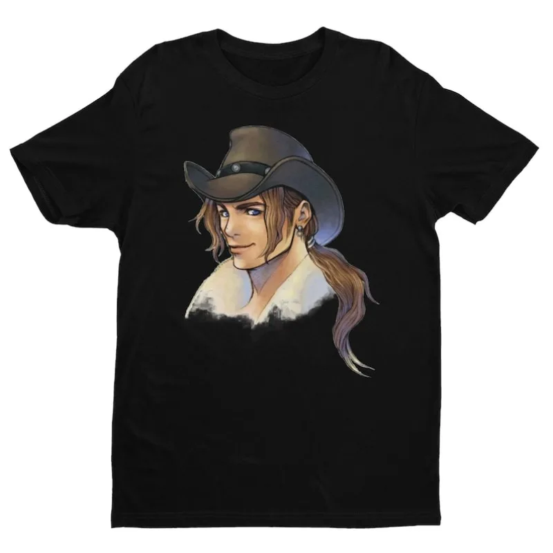 00012615 # Camiseta unisex premium A-Irvine Kinneas FF8 VIII |   Regalos para él, ella, fanáticos y coleccionistas de Final Fantasy