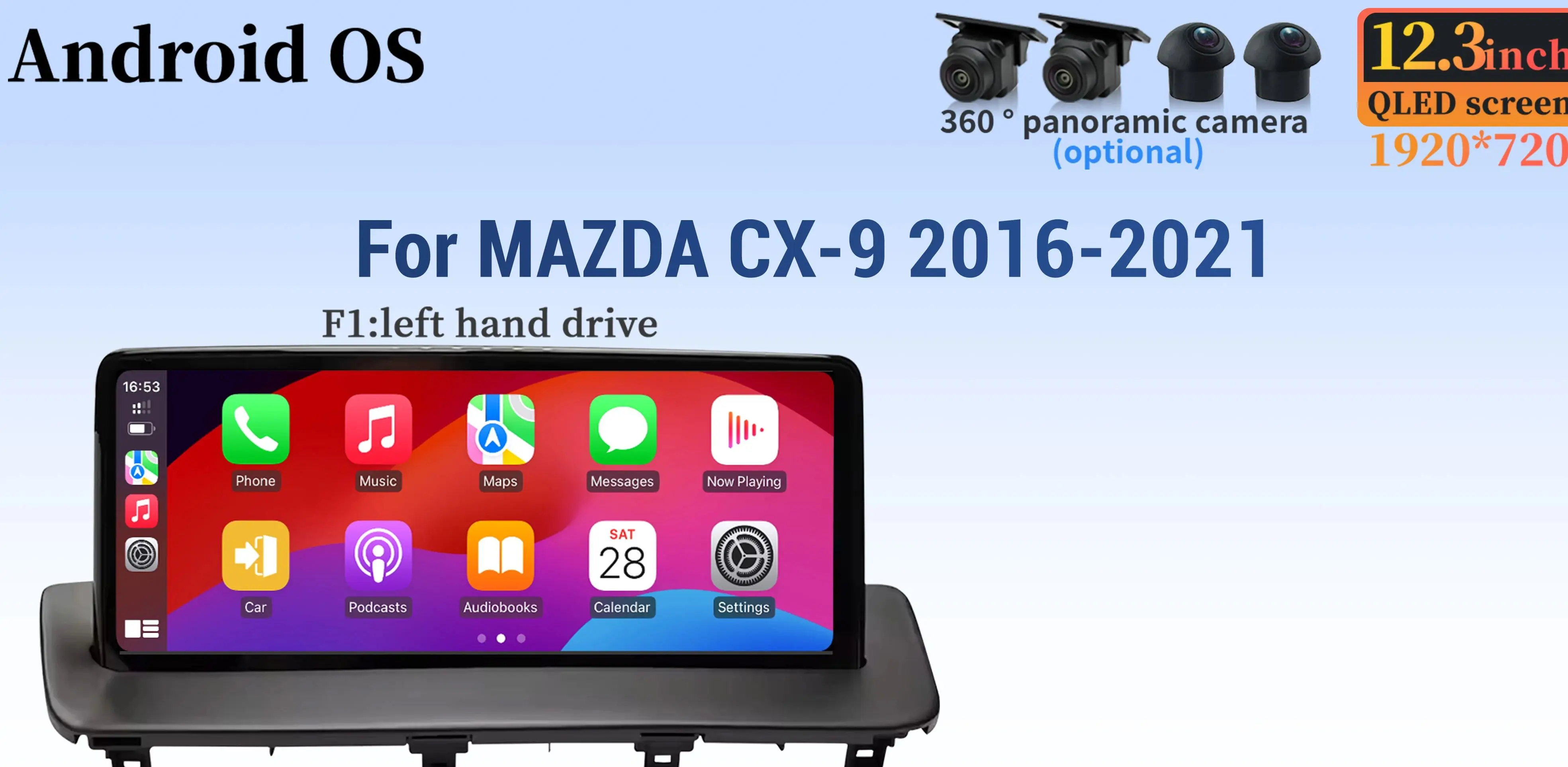 12.3" Android 14 Fo… - image