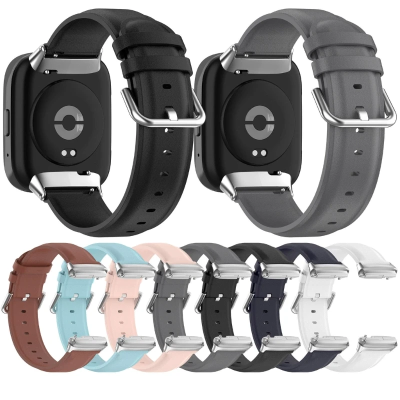 

PU Watch Strap BandsWaterproof Watchband Belt for Redmi Watch 3 Active/Lite D46B