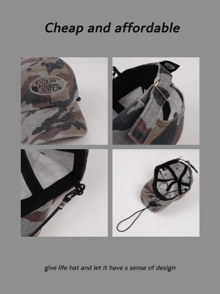 Letter embroidered baseball cap for men and women couples fashion personality trend casual versatile sun hat