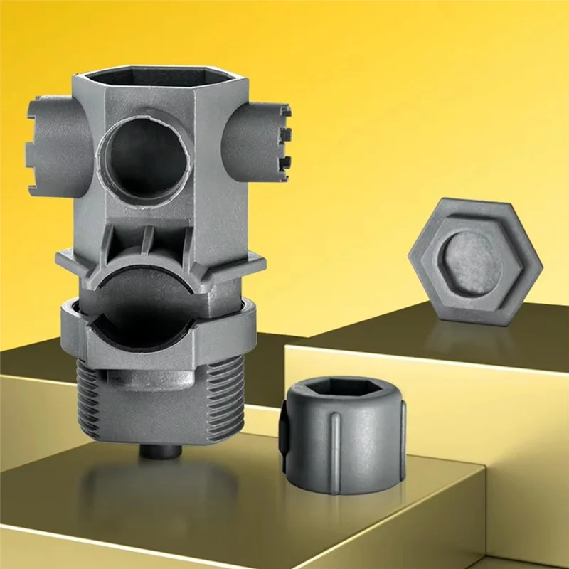 Многофункциональный гаечный ключ для смесителя, кухонная мойка, специальное устройство для ослабления, насадка для выхода воды, универсальная разборка-BAAQ