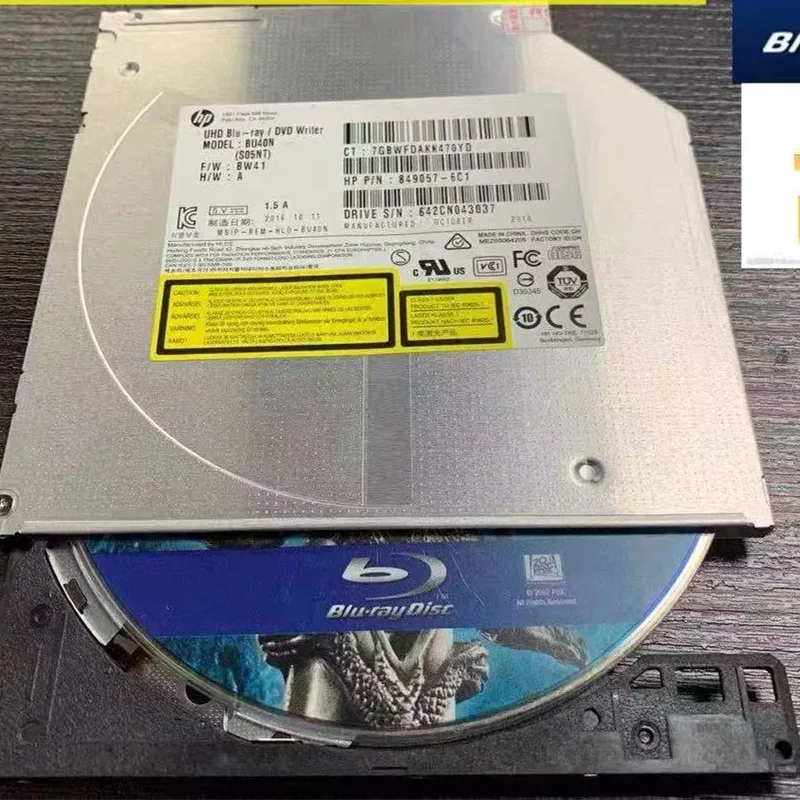 

New original BU40N Laptop 4K Ultra HD UHD 6X 3D Blu-ray Writer BD-RE SL DL TL QL 4X BDXL 100GB Bluray Burner Slim SATA Drive