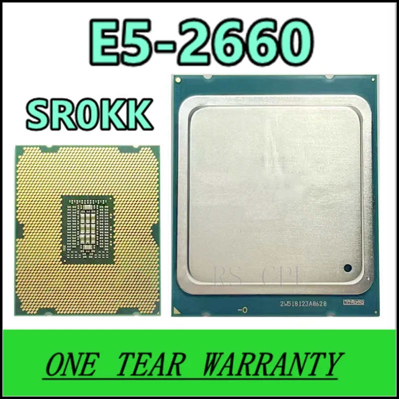 E5-2660-CPU E5 2660 2,2 GHz, procesador de ocho núcleos, seis hilos, 20M, 95W, LGA 2011