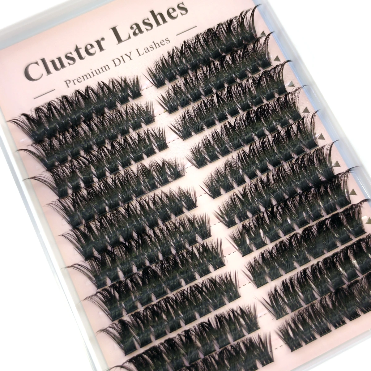 60-reihiges DIY-Wimpernverlängerungs-Set, Cluster, individuelles Wimpern-Set, Mix-Stile, 10–18 mm, mit Bindung und Dichtung, Augen-Make-up-Werkzeug – Detail 22