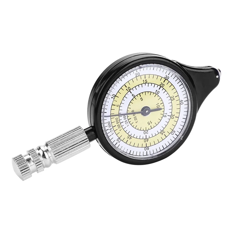 AA63 HOT Mini แผนที่กลางแจ้ง-Measurer ระยะทาง CACULATOR Mapping เครื่องมือล้อโลหะสําหรับ Camping Hiking Travel
