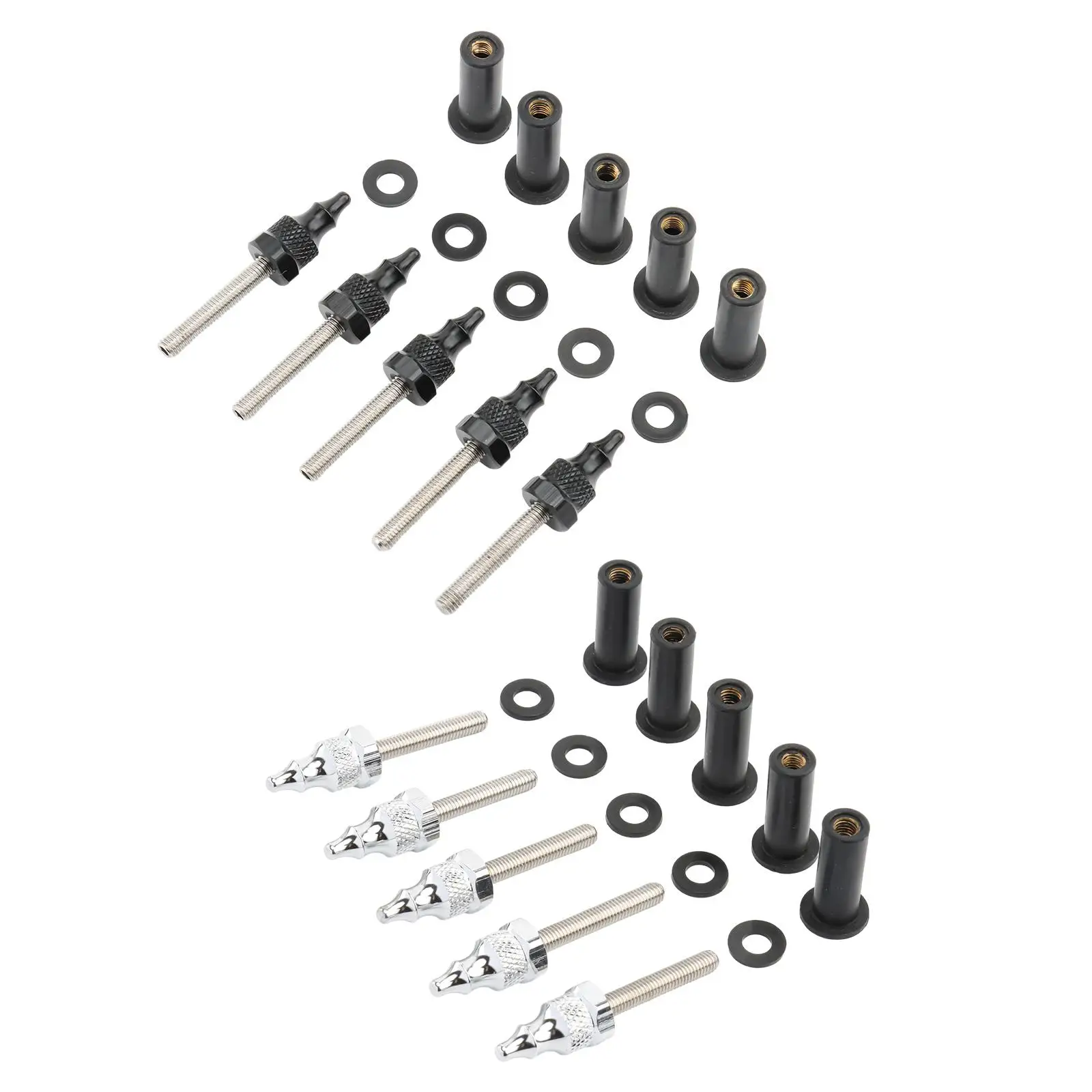 Windshield Nut Bolt Screw Hardware Kit for Harley-davidson Premium