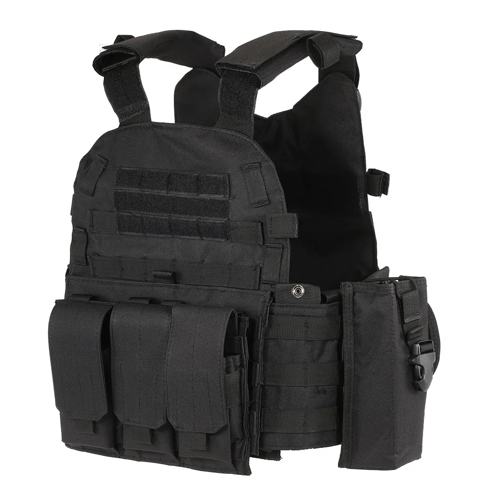 Tactical Vest Combat Training Assault Plate Carrier Outdoor Hunting Airsoft CS Hunting Sport Protection Vests