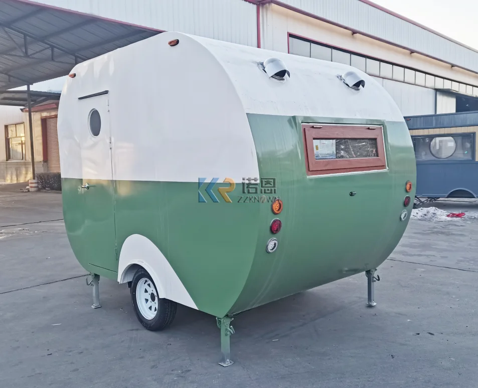 Caminhão de comida rápida cozinha móvel ao ar livre bolha chá sorvete venda reboque equipamentos de catering para venda