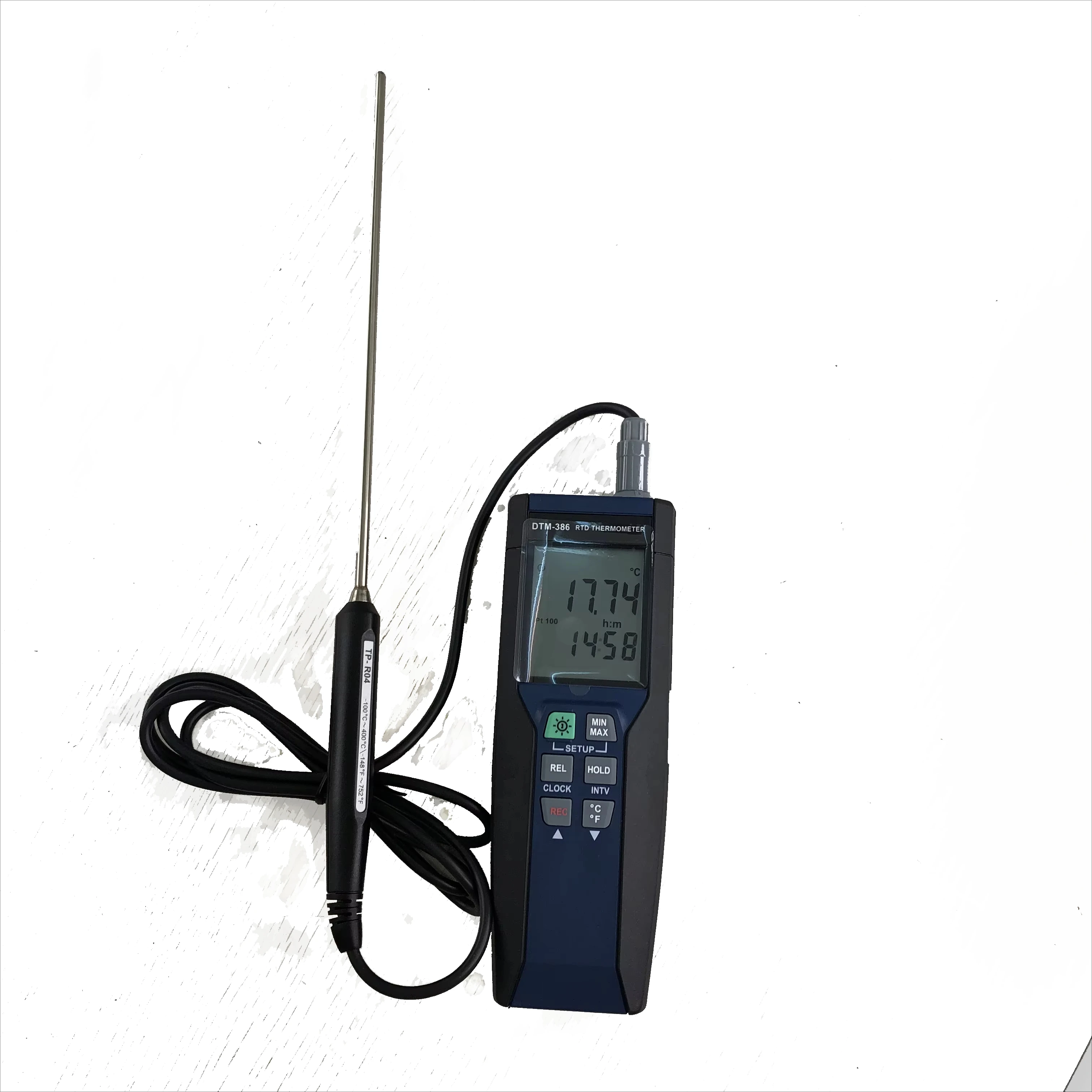 Platinum Resistance Thermometer With Digital Thermocouple Temperature Data Logger