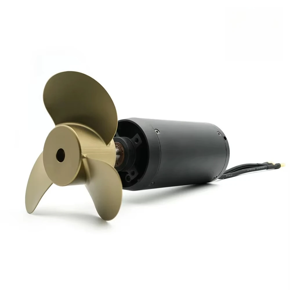 FRC IP68 Waterproof 75141 58KG Thruster BLDC Motor for Electric Underwater Efoil Hydrofoil With Motor Controller and Propeller